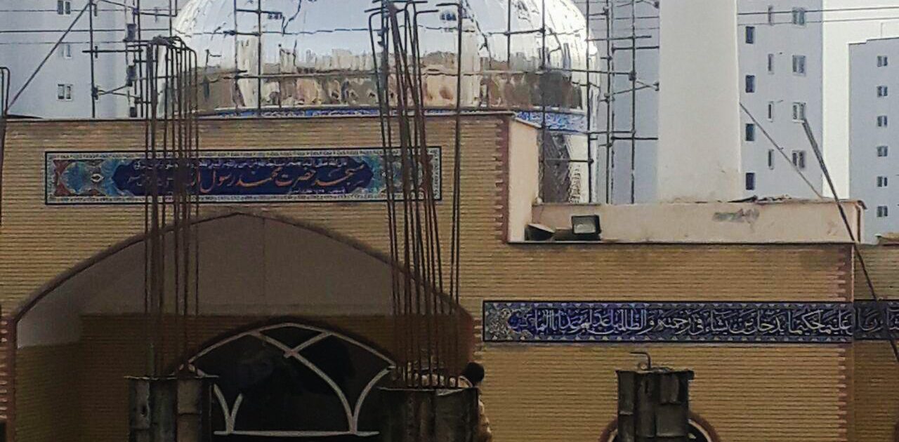 ساخت گنبد استیل نقره